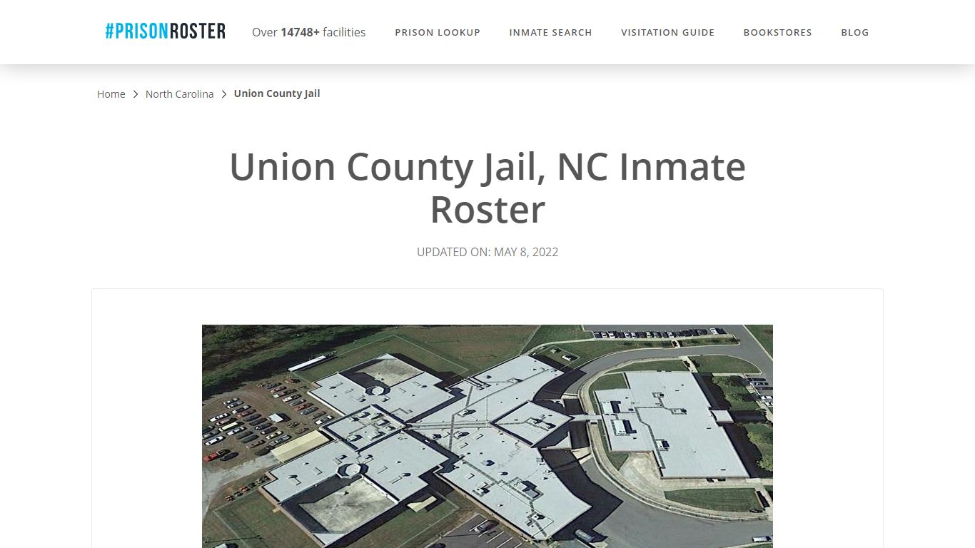 Union County Jail, NC Inmate Roster